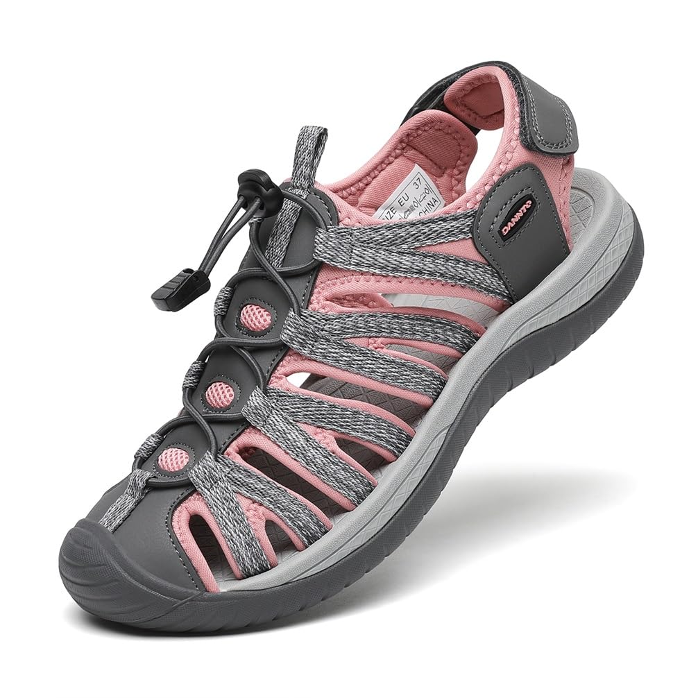 Dannto Women's Sandals Hiking Sport Summer Beach Walking Sandals