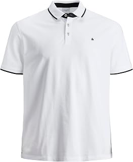 JACK & JONES Premium Polo Plain Shirt Collar Polo