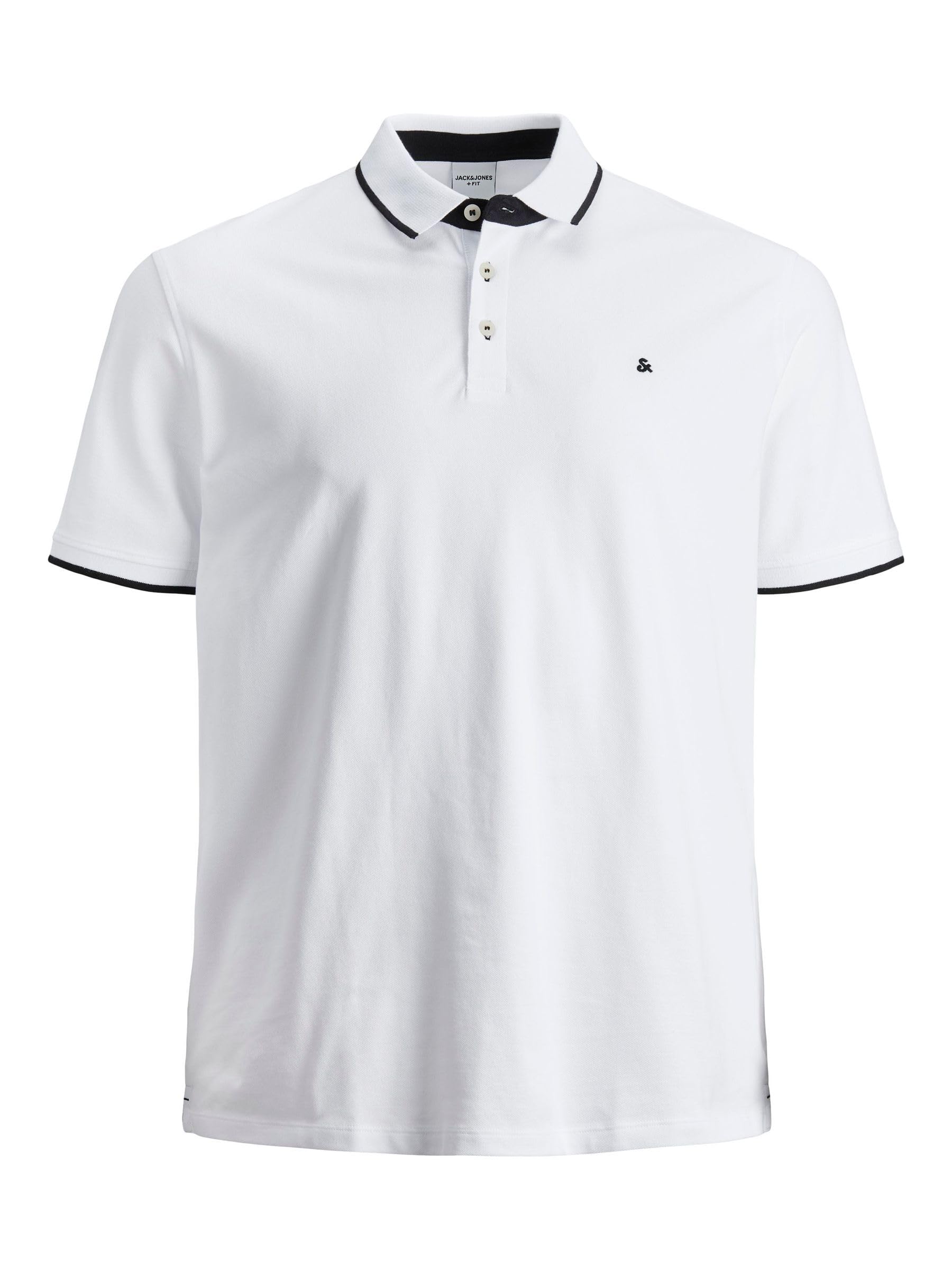 JACK & JONES Premium Polo Plain Shirt Collar Polo
