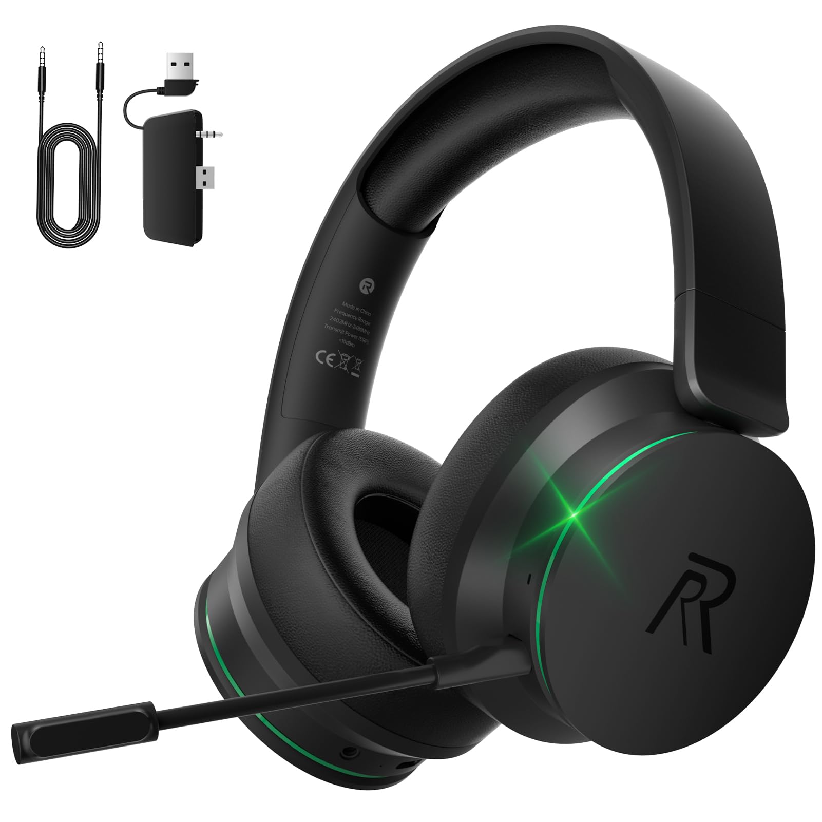 RYR Wireless Gaming Headset for Xbox Series X|S, Xbox One | PS5, PS4, Mac, Bluet