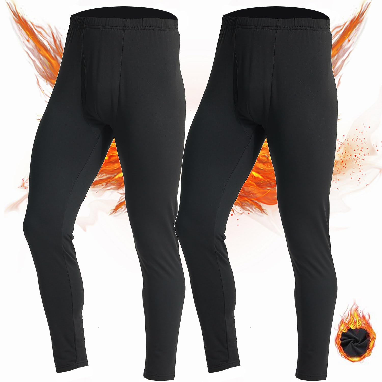 LANBAOSI Mens Thermal Underwear Pants Long Johns Bottoms Thermal Leggings for Me