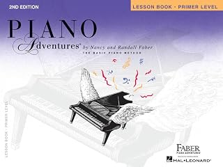 Piano Adventures: Lesson Book - Primer Level, 2nd Edition | Beginner Piano Method Book for Kids and Adults | Sheet Music for Learning Notes Rhythm and C 5-Finger Patterns | Faber Piano Teaching Book