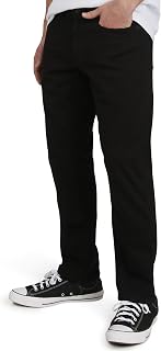 Quiksilver Mens 5 Pocket Straight Fit Stretch Waist DenimJeans