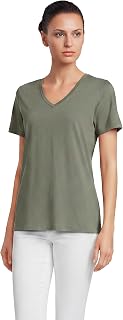 Lands' End Women's Supima V-Neck T-Shirt
