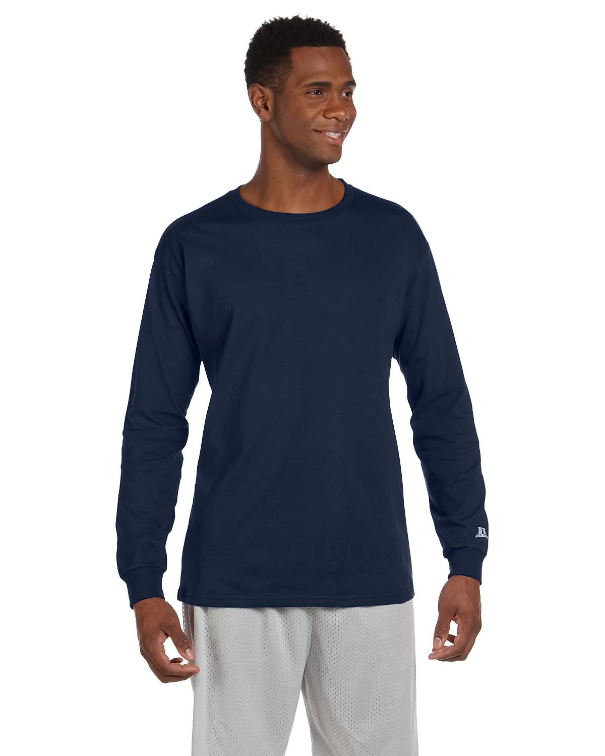 Russell Athletic Essenital Men's Long Sleeve Tee T-Shirt (Pack of 1)