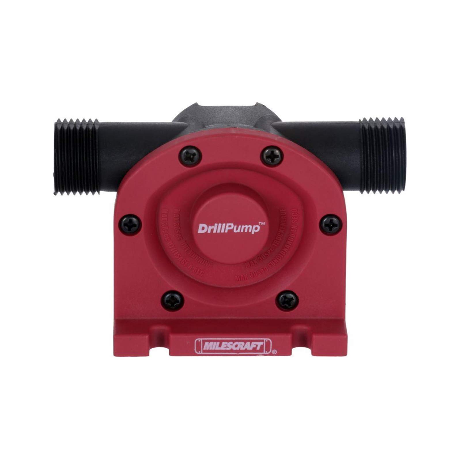 Milescraft 1314 Drill Pump 750 - Self Priming Water Pump Attachment for Drills -