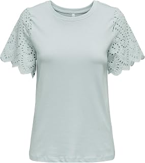ONLY Onlebba Life S/S Women's Lace Top