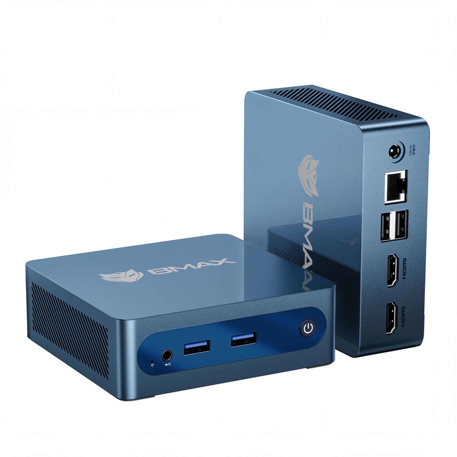 Bmax Mini PC Mini Desktop Computer Intel Celeron J3355 (Up to 2.5GHz) Win 11, 6G