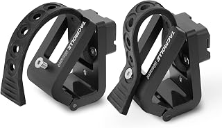 TACMOLLE 2-Pack Gun Rack, Automotive Gun Racks for Tactical MOLLE Panel | Truck Gun Rack, Gun Holder for Car, Rifle Mount with Rubber Strap, Fits Rigid MOLLE Panels for Vehicles