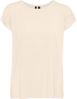 VERO MODA Vmava Plain Ss Top Gajrs Noos