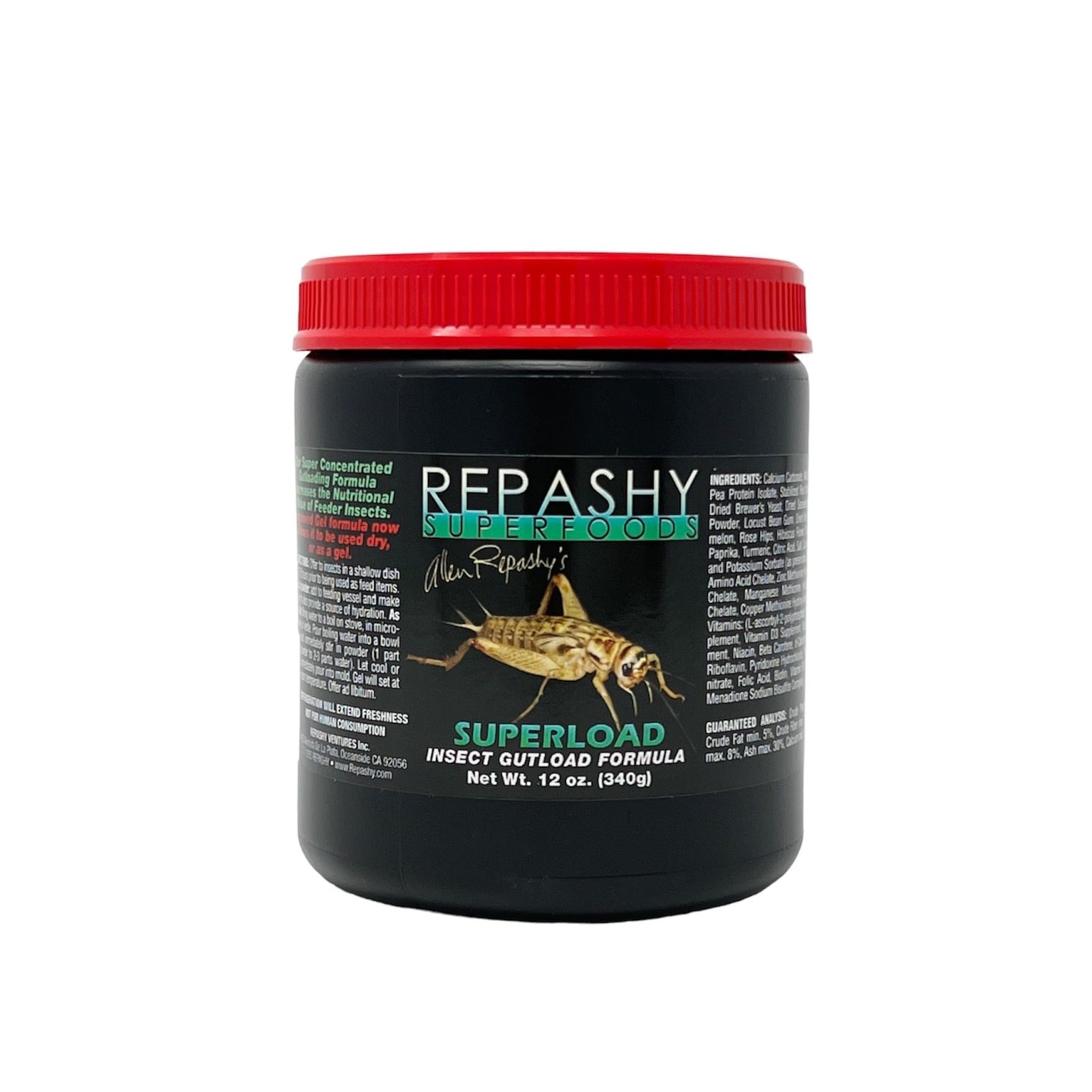 Repashy SuperLoad 12oz Insect Gutload for Reptiles and Amphibians