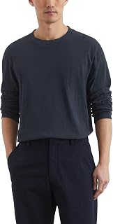 Marc OPolo Men's Long-Sleeved T-Shirt with Round Neck Regular Fit