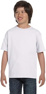 Hanes ComfortSoft Seamless Crew Neck T-Shirt for Boys, Yellow