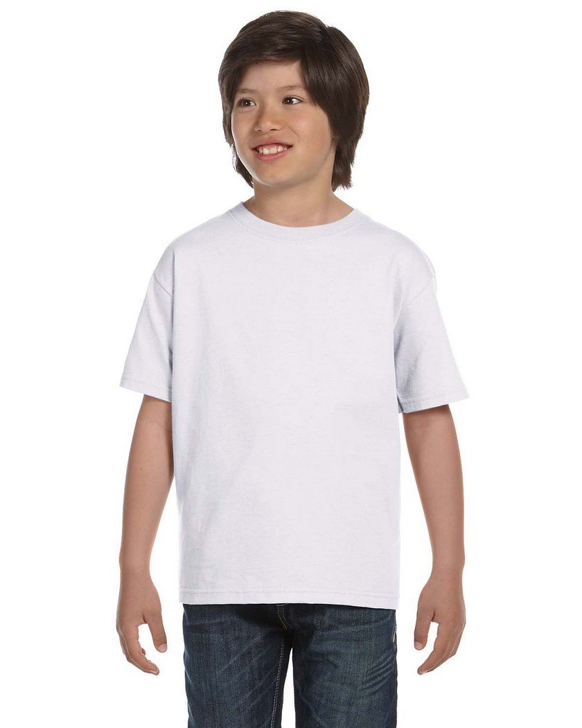 Hanes ComfortSoft Seamless Crew Neck T-Shirt for Boys, Yellow