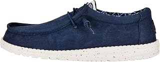 HEYDUDE Men's Wally Stretch Canvas Sneaker Boots