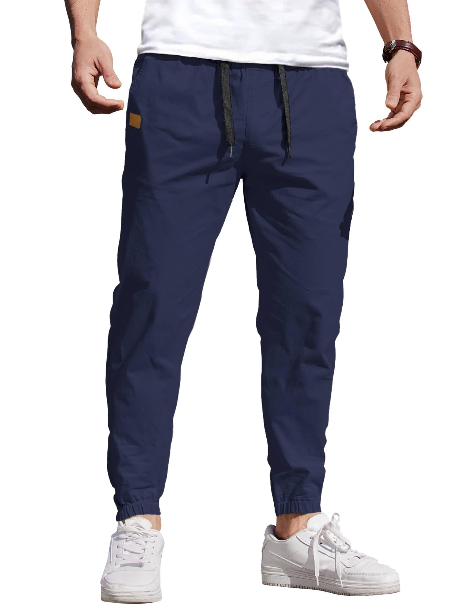 COOFANDY Pantalones deportivos casuales para hombre, con cordón elástico, pantal