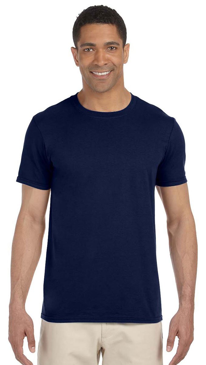 Gildan Men's Soft Style Short Sleeve T-shirt Top Cut and Sew