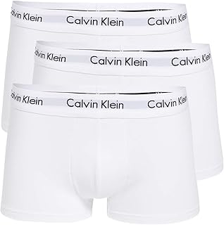 Calvin Klein Men's Boxer Shorts Trunks Cotton with Stretch Pack of 3