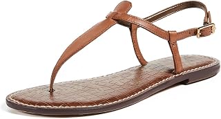 Sam Edelman Classicgigi Gigi Classic, Women's Flat Sandals, Leather Saddle, EU 41 - UK 7, Leather Saddle, 41 EU