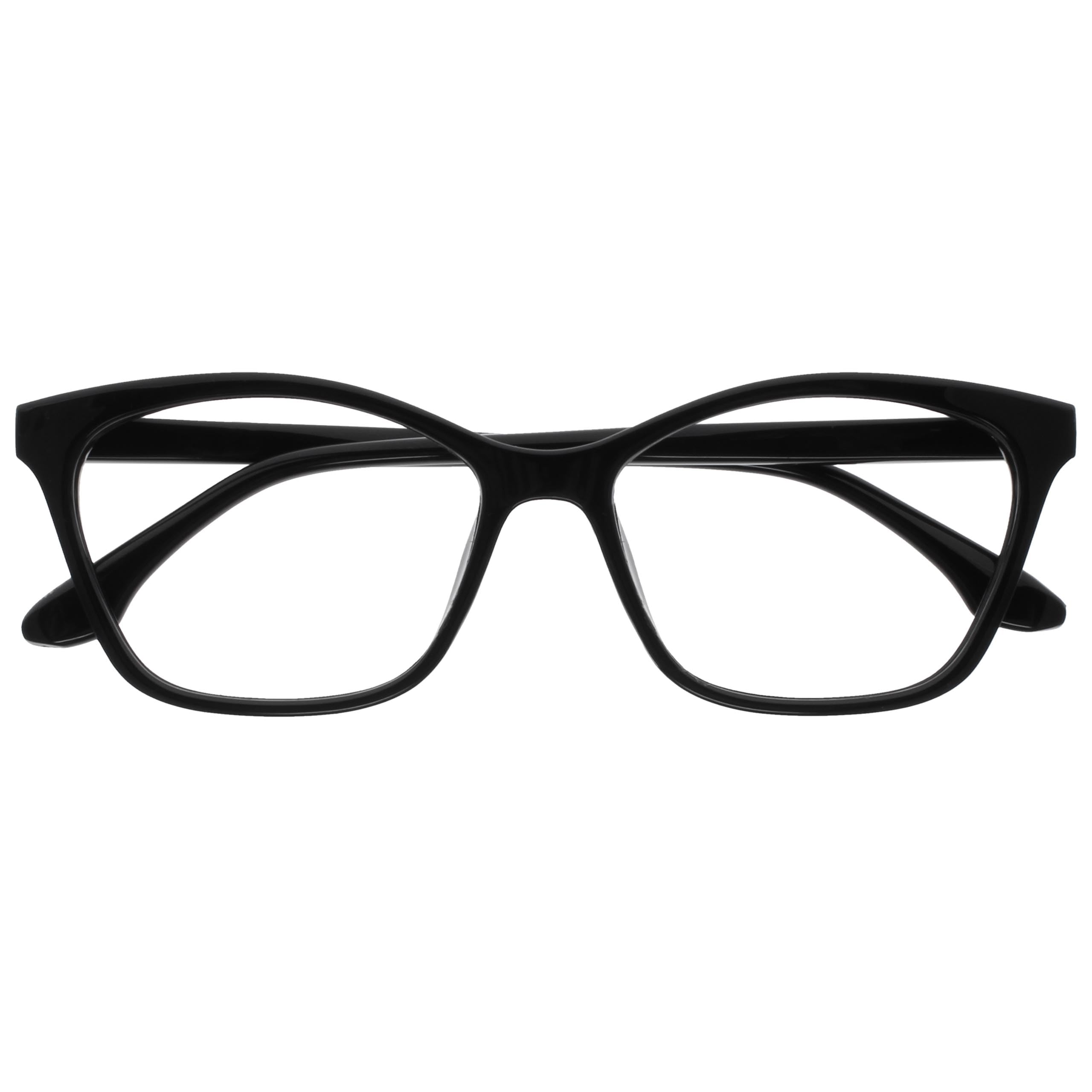 OPULIZE KAT Reading Glasses - Stylish Cat's Eye Frame - Men and Women - Spring H