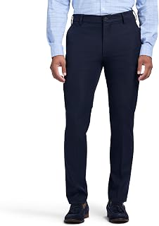 Izod Men's Chino Dress Pant Cotton Touch Performance