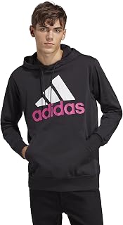 adidas Men's Essentials Big Logo French Terry Hoodie