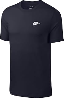 NIKE Men's M NSW Club Embrd Ftra T-Shirt