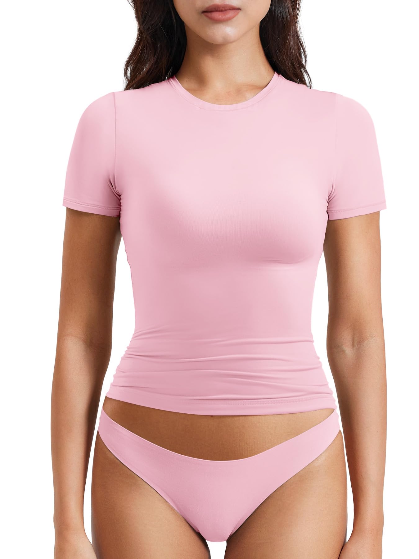 YEOREO Ease Women's Slim Fit Workout Shirts