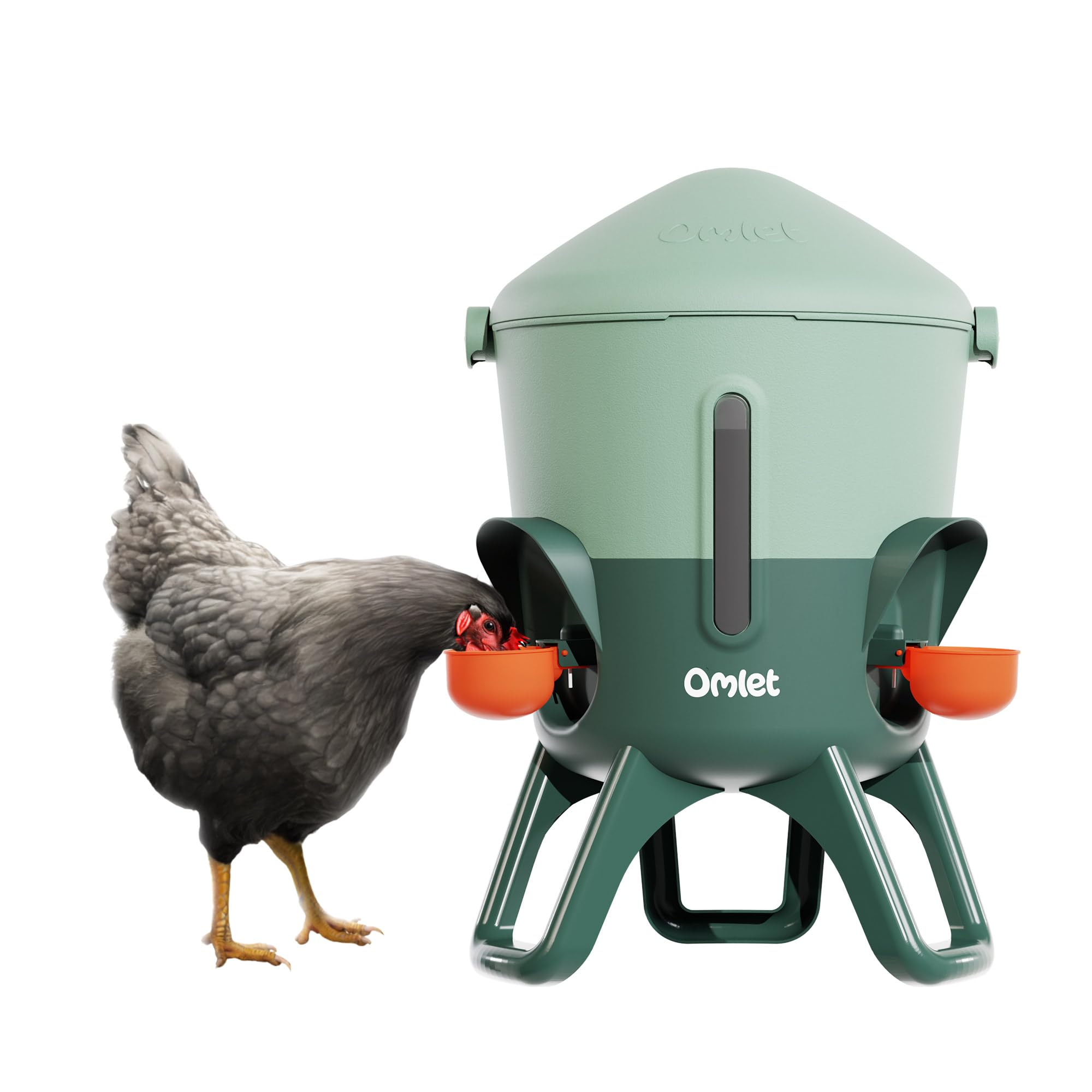 Omlet Insulated Chicken Waterer, 1.5 Gallon | Stay-Clean Automatic Water Dispens