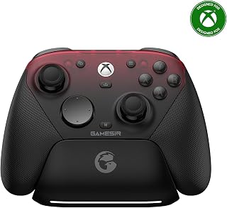 GameSir G7 Pro Wired Controller for Xbox Series X|S, Xbox One, Wireless Gamepad for PC&Android with TMR Sticks, Hall Effect Analog Triggers, 1000Hz Polling Rate, 3.5mm Audio Jack - Black (Renewed)