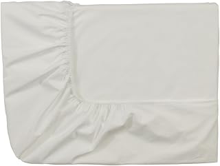 Essix Home Collection Percale Fitted Mattress Protector, Grey, 160 x 200 cm