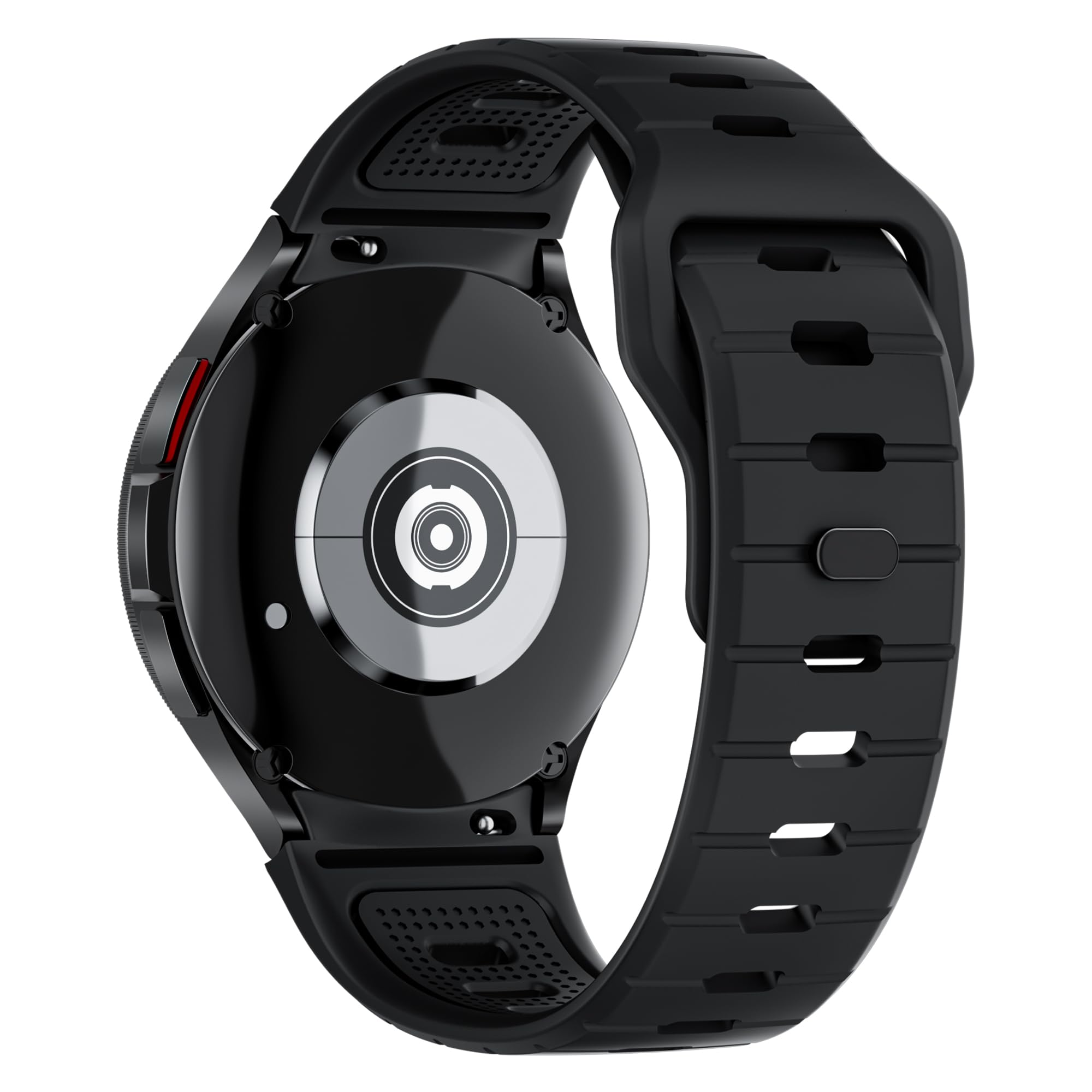 Rugged Silicone Strap for Samsung Galaxy Watch 7 6 5 4 FE Band 40mm 44mm/Galaxy 