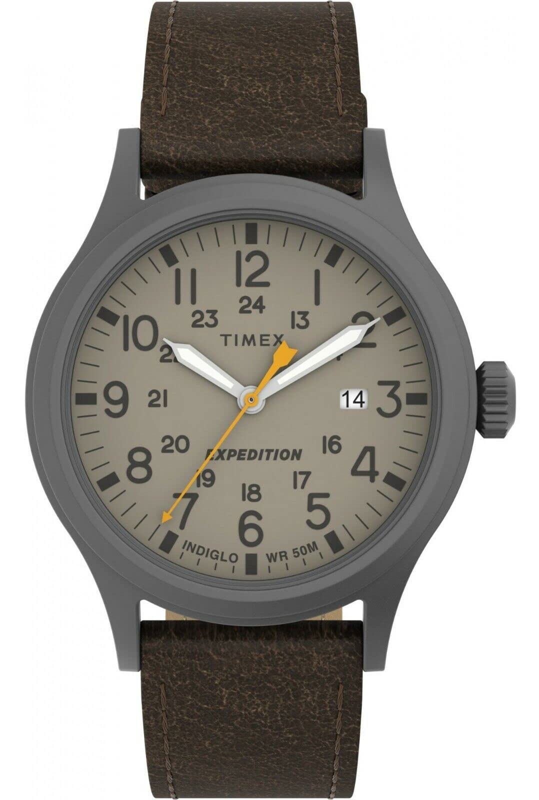 Timex Men's Expedition Scout 40mm Leather Strap Watch