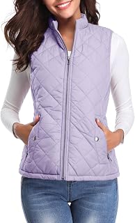 fuinloth Women's Sleeveless Vest Spring Autumn Winter Waistcoat