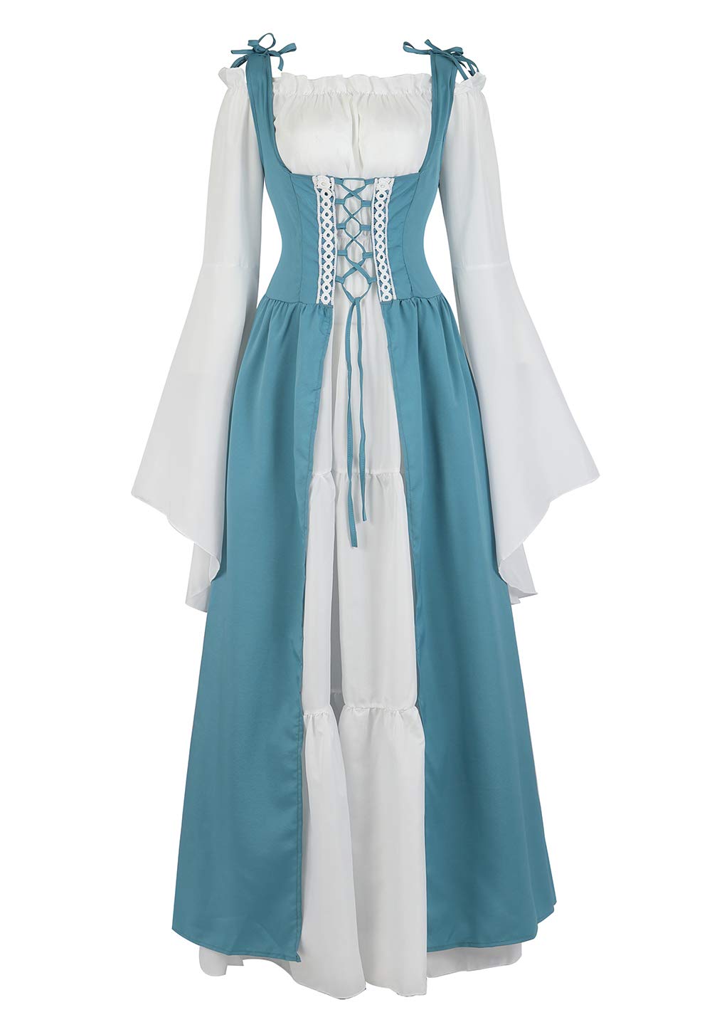 Hengzhifeng Victorian Dress Women's Halloween Medieval Costume Renaissance Costu
