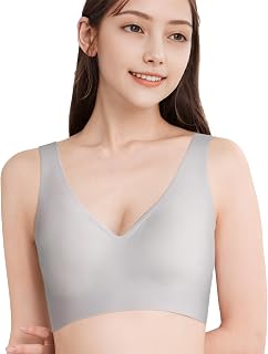 GOCOCi CGG536 Women's Wirefree Bra, Half-Top (GOCOCi) Wear as if you are not wearing it, Upward-facing Bustline, Reduces Underarm Steps, Bra Top