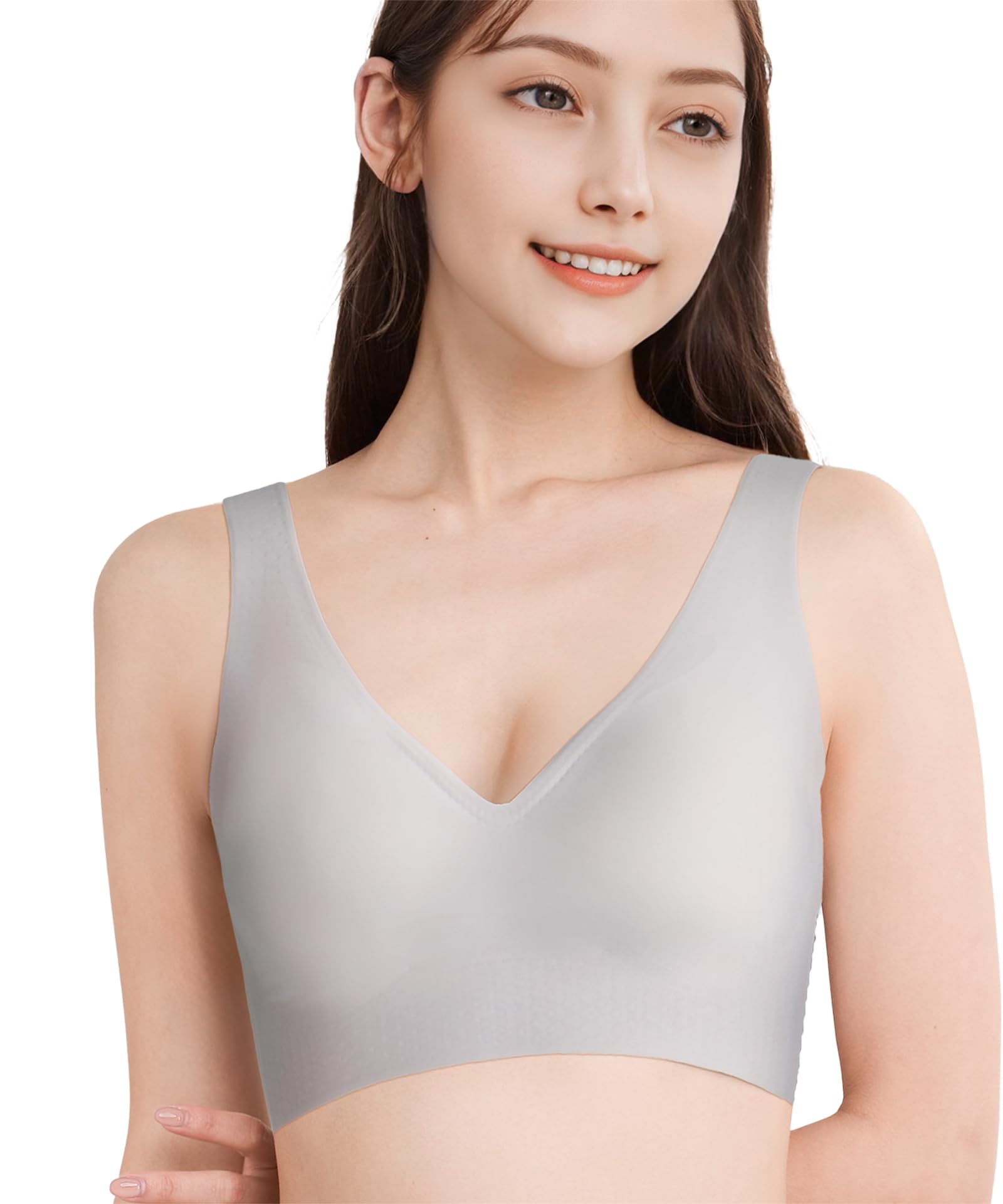 GOCOCi CGG536 Women's Wirefree Bra, Half-Top (GOCOCi) Wear as if you are not wea