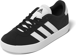 adidas Unisex Kids VL Court 3.0 Trainers, Black / white / black, 7 Big Kid