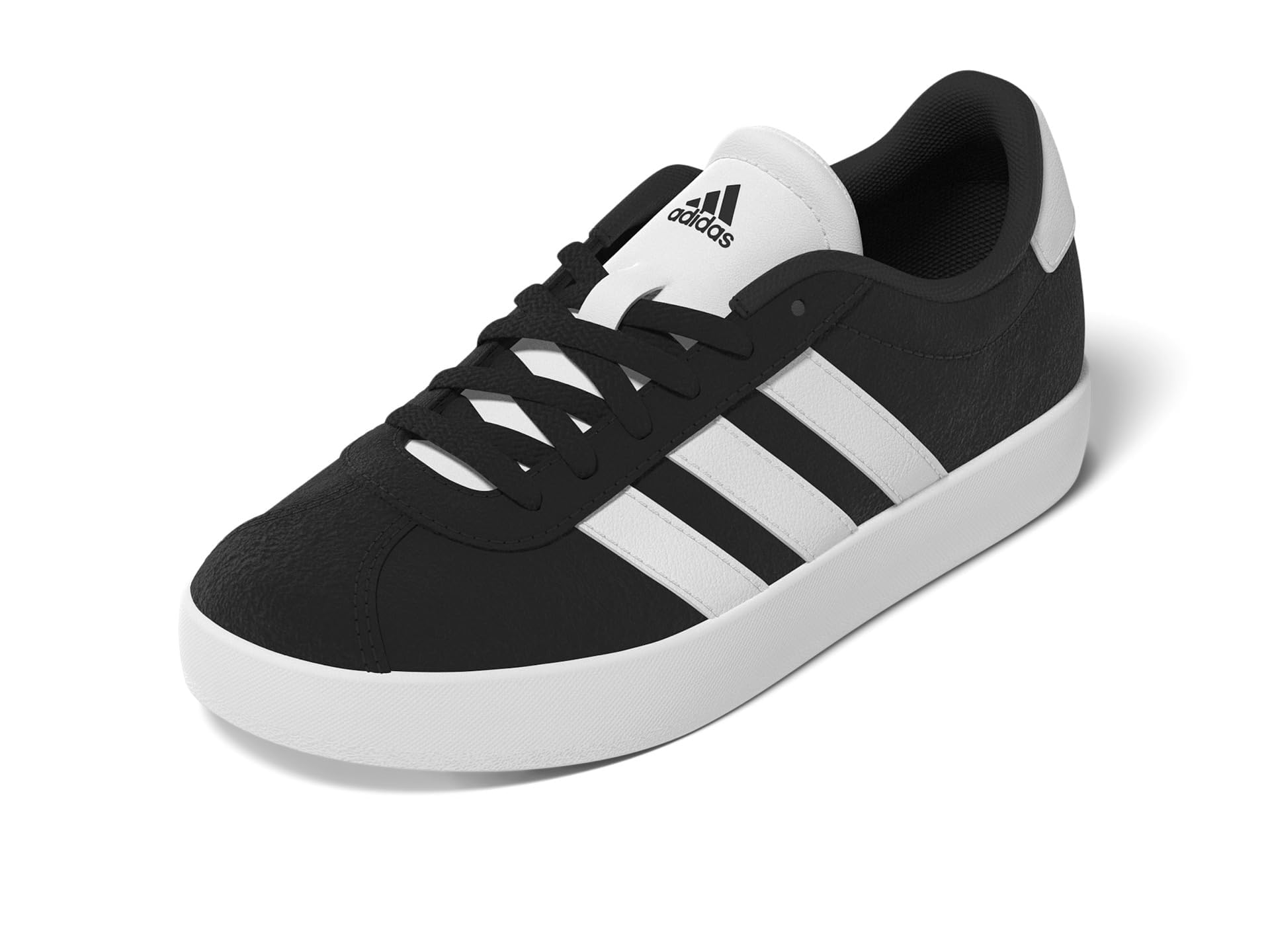 adidas Unisex Kids VL Court 3.0 Trainers, Black / white / black, 7 Big Kid