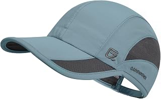 GADIEMKENSD Unstructured Quick Dry Sports Cap Outdoor Sun Protective Unisex