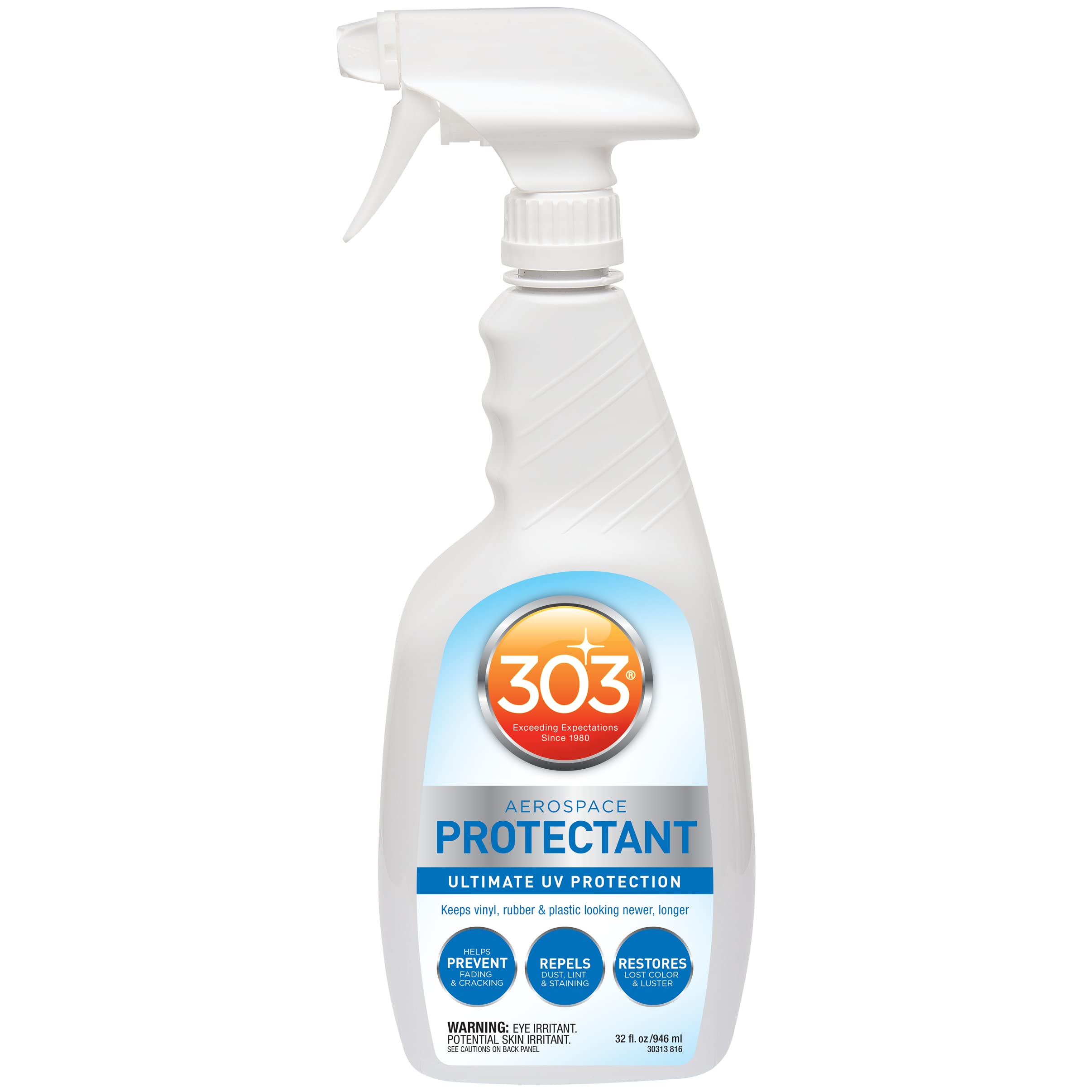 303 Aerospace Protectant for Vinyl, Plastic &amp; Rubber, 32 oz | Provides UV pr