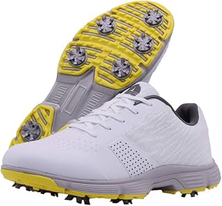 Men's Professional Waterproof Spiked Golf Shoes Non Slip Walking Shoes