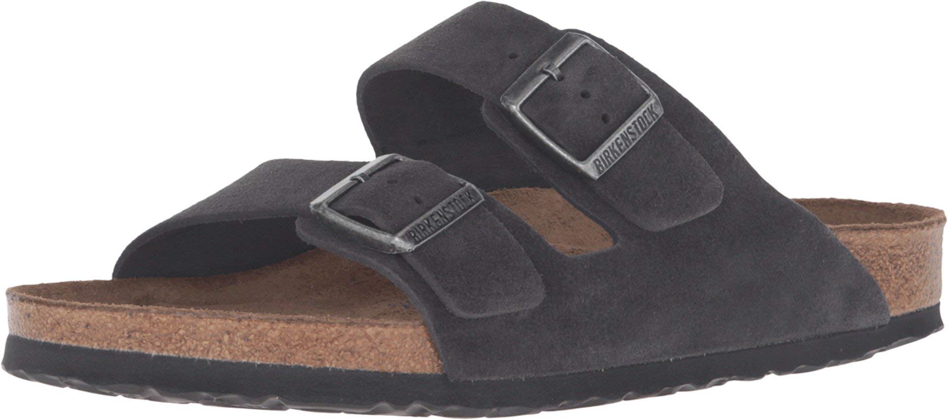 Birkenstock Women's Arizona Soft Footbed Fashion Suede Sandal