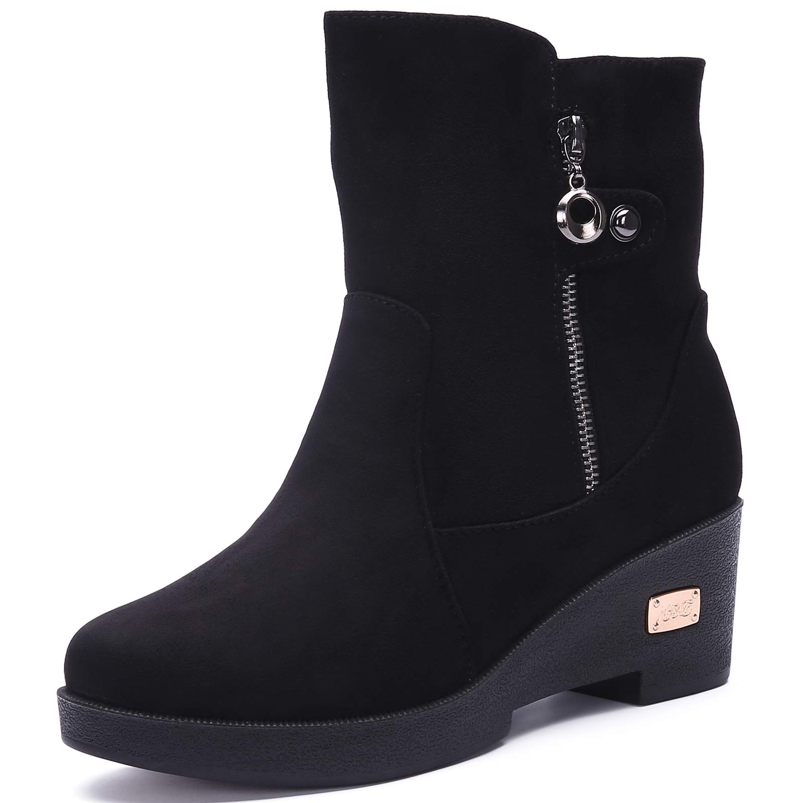 Gaatpot Women's Winter Boots with Wedge Snow Boots
