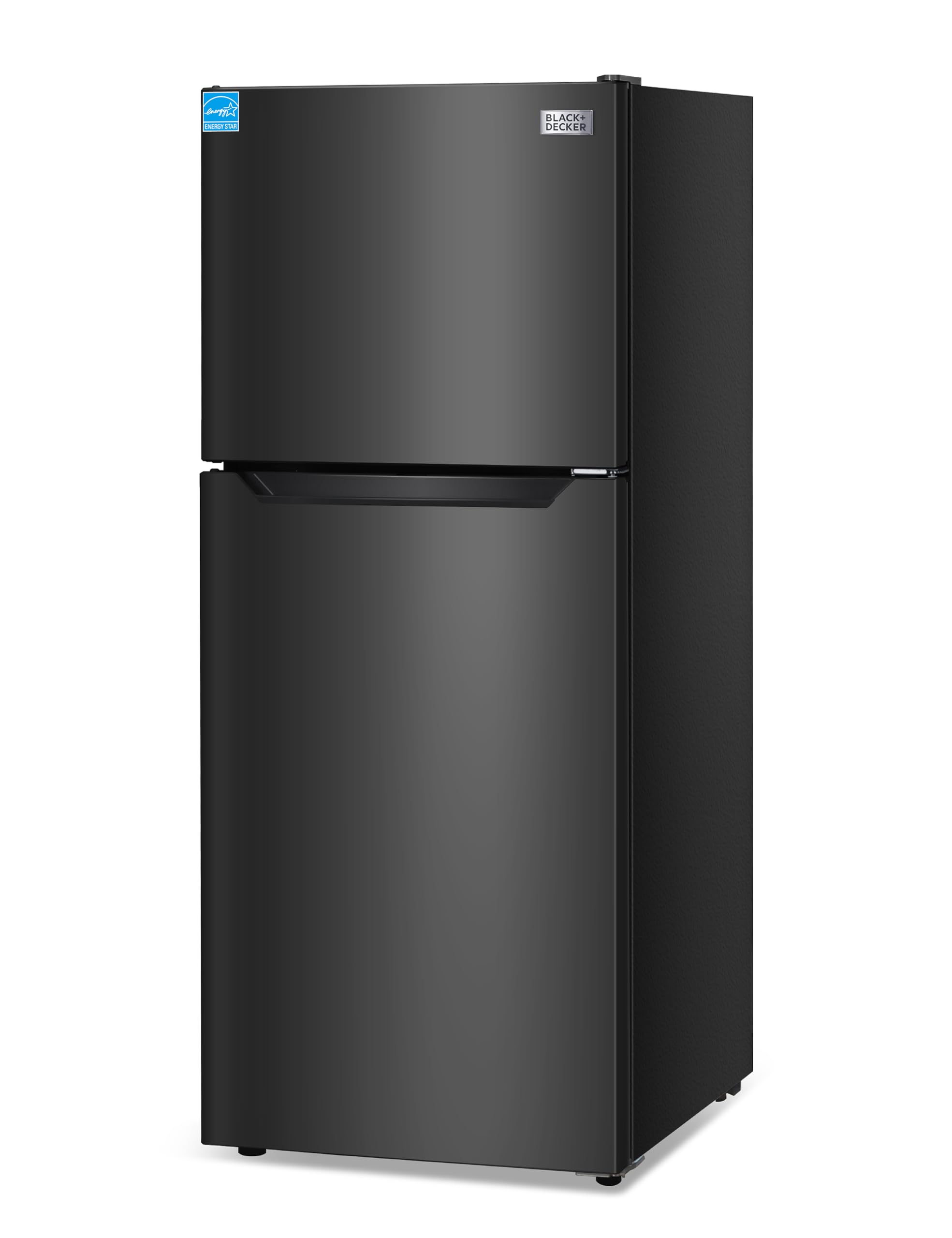 BLACK+DECKER 12.1 Cu. Ft. Top Mount Refrigerator, BR1210HB, Black | 2 Door Refri