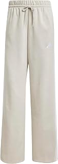 adidas Women's Essentials 3-Stripes Open HEM Fleece Pants