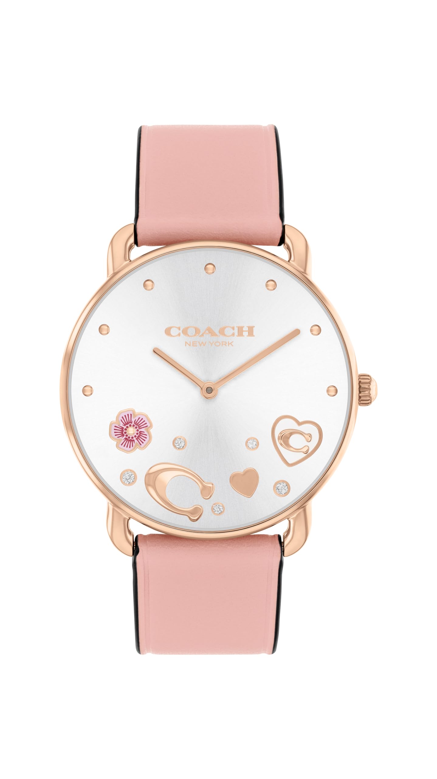 COACH Elliot Women's Watch | Sleek Design with Scattered Charms | Timeless Style