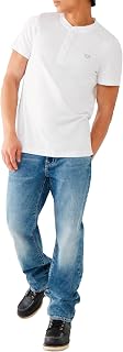 True Religion Men's Straight Jeans with Flap