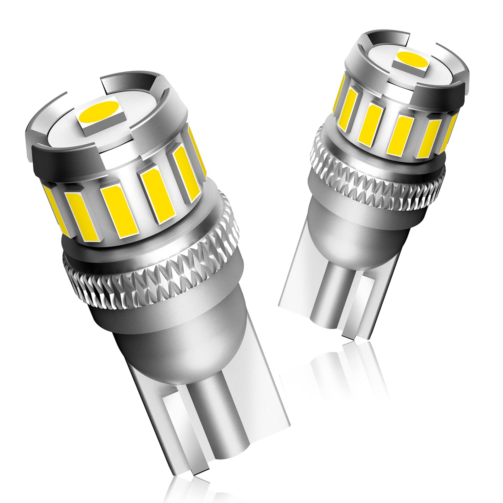 AUTOONE 194 LED License Plate Light 300% High Brightness T10 168 2825 W5W Bulbs 