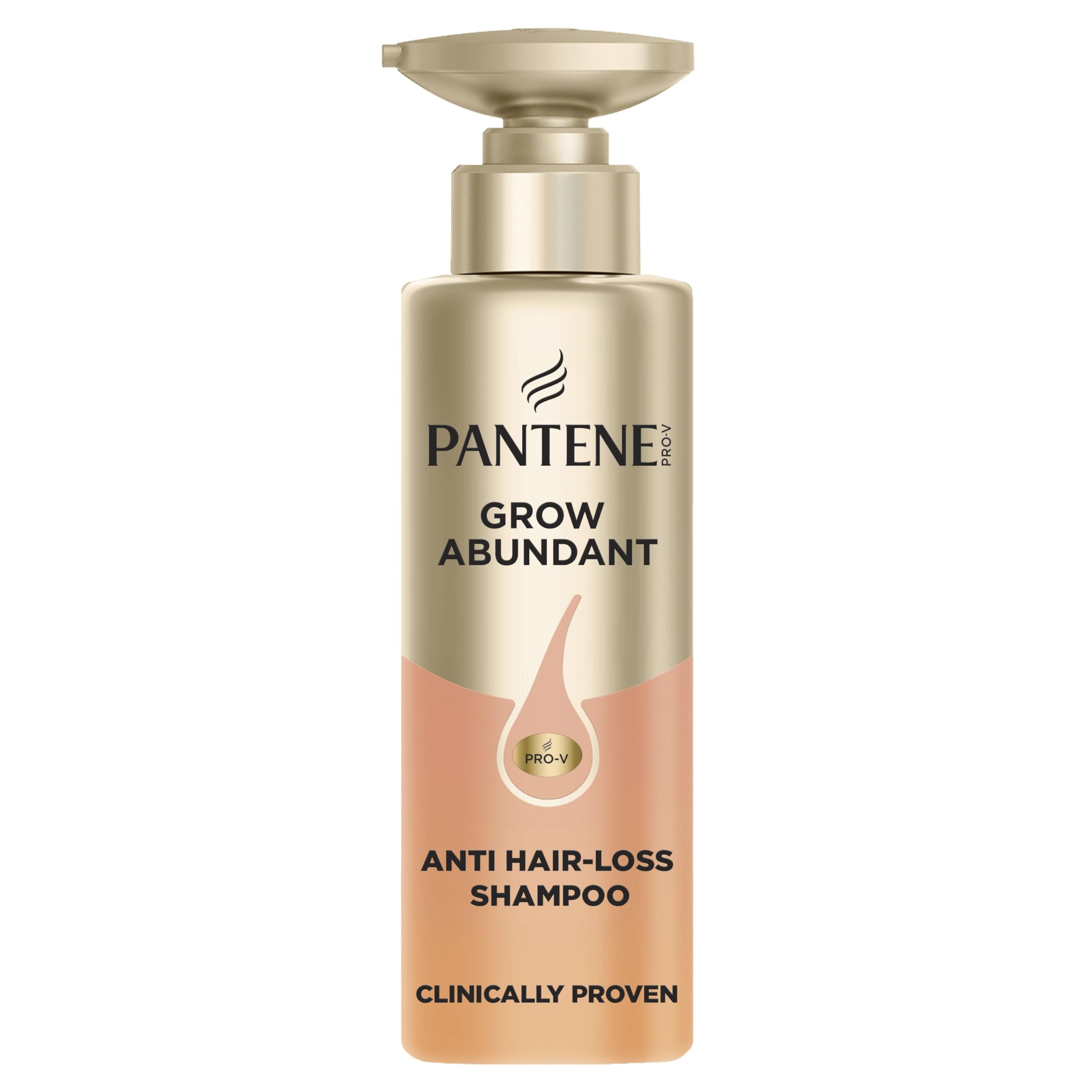 Pantene Grow Abundant Anti Hair Loss Shampoo 290ml for Longer & Denser Hair | Fo